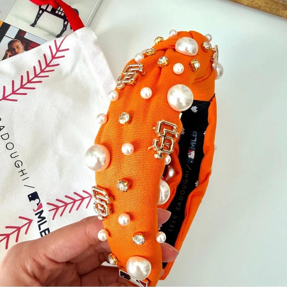 Lele Sadoughi MLB SF Giants Embellished‎ Headband